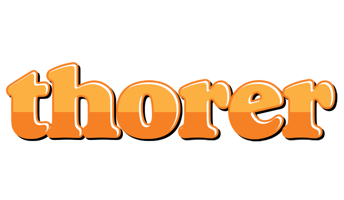 Thorer orange logo