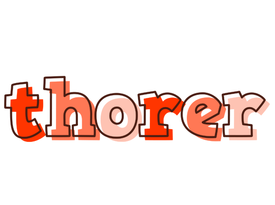 Thorer paint logo