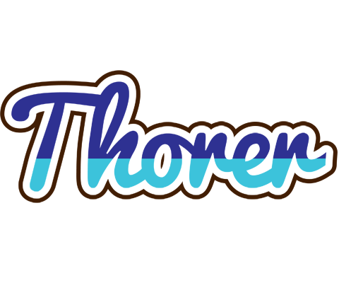 Thorer raining logo