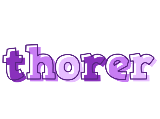 Thorer sensual logo
