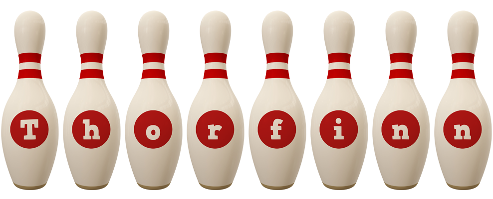 Thorfinn bowling-pin logo