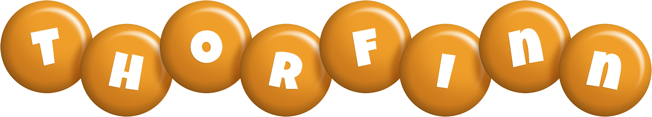 Thorfinn candy-orange logo