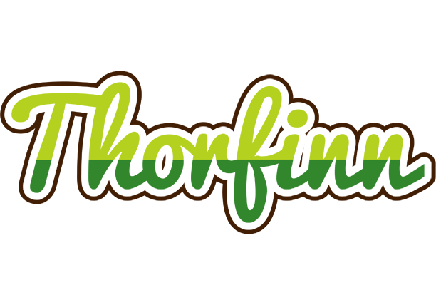 Thorfinn golfing logo
