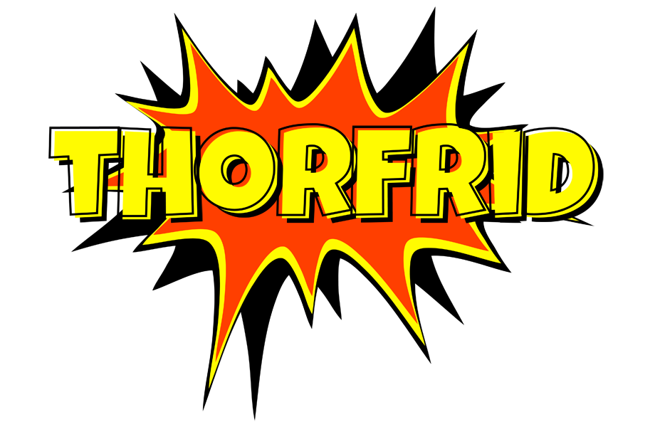 Thorfrid bazinga logo
