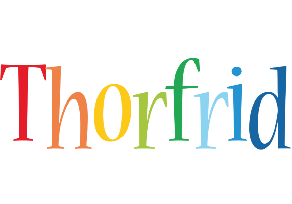 Thorfrid birthday logo