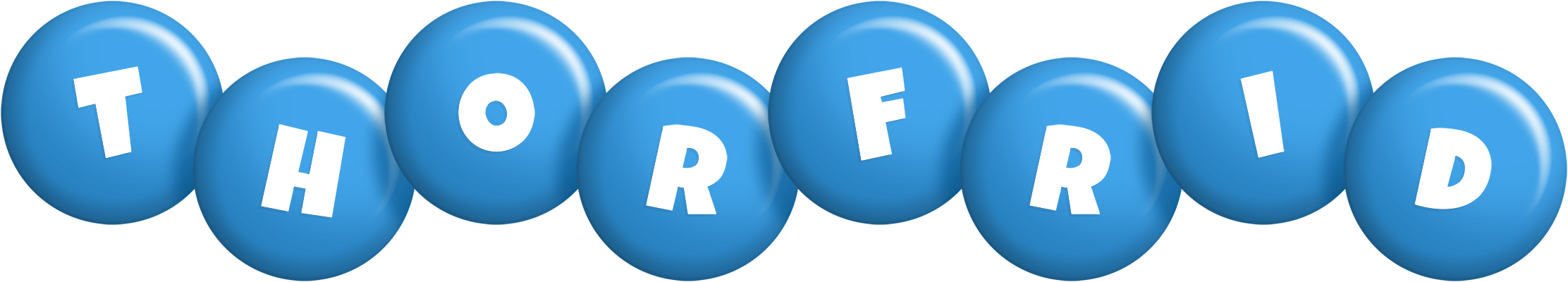 Thorfrid candy-blue logo