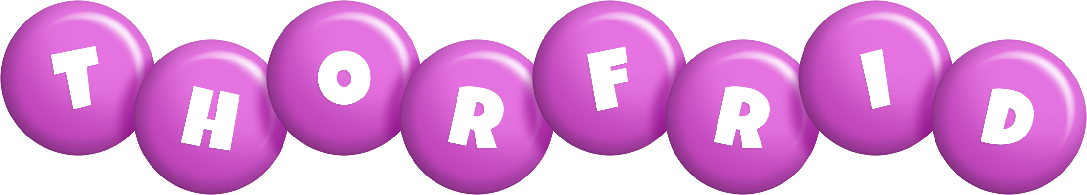 Thorfrid candy-purple logo