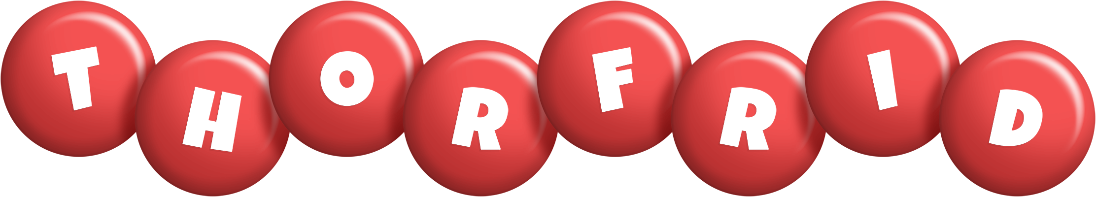Thorfrid candy-red logo