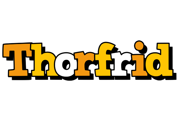 Thorfrid cartoon logo
