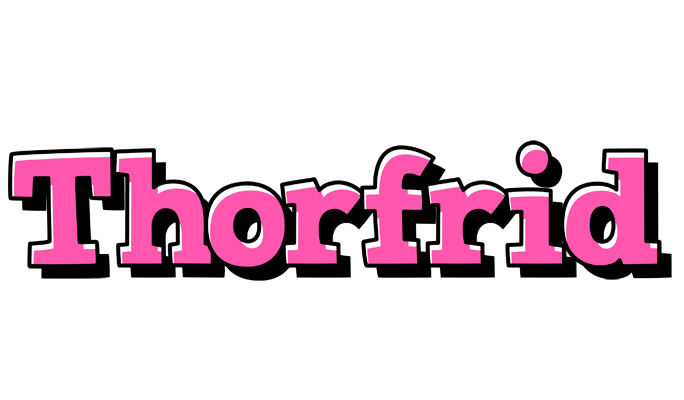 Thorfrid girlish logo