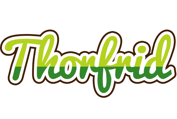 Thorfrid golfing logo