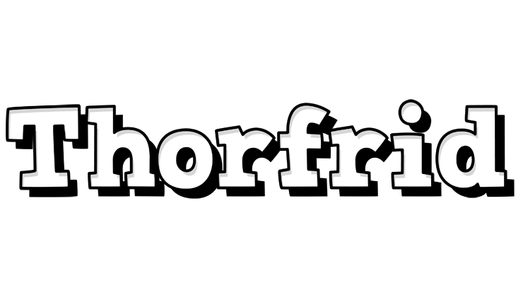 Thorfrid snowing logo