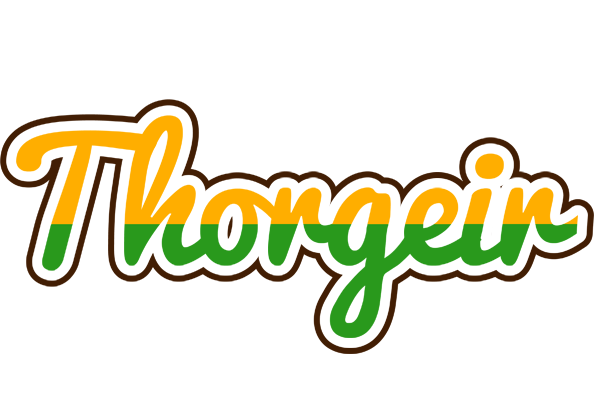 Thorgeir banana logo
