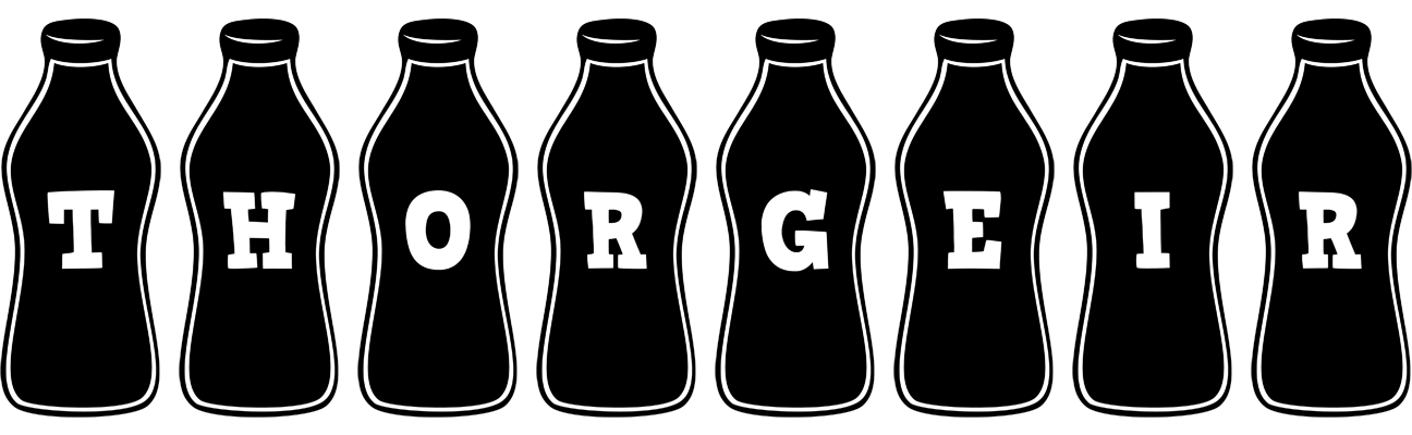 Thorgeir bottle logo