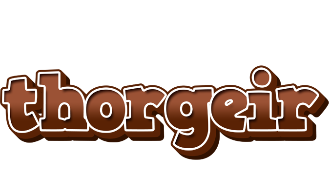 Thorgeir brownie logo