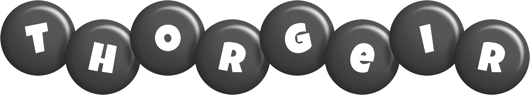 Thorgeir candy-black logo