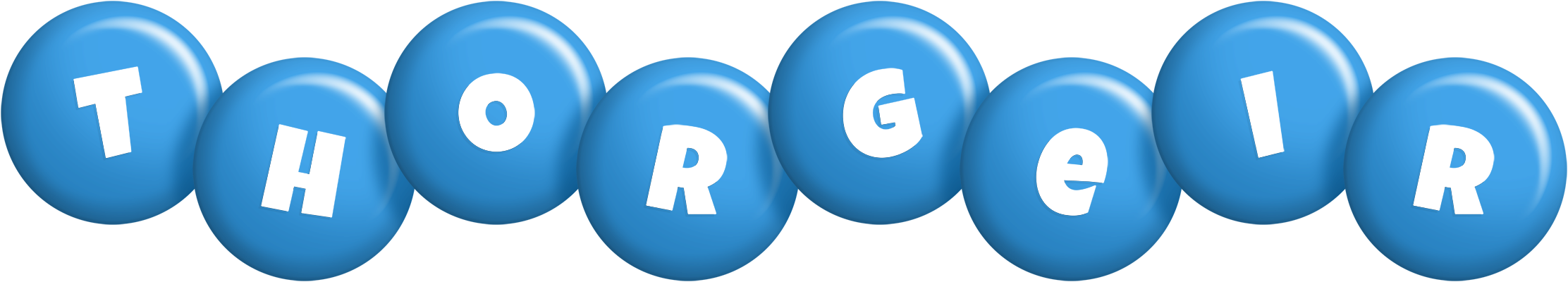 Thorgeir candy-blue logo