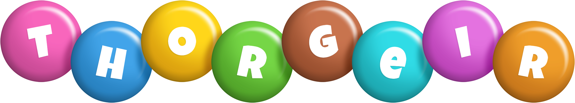 Thorgeir candy logo
