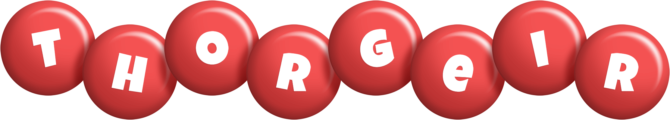 Thorgeir candy-red logo