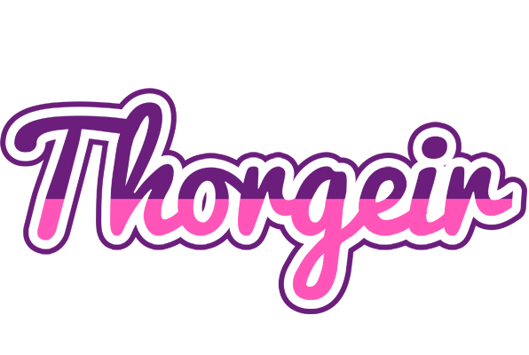 Thorgeir cheerful logo