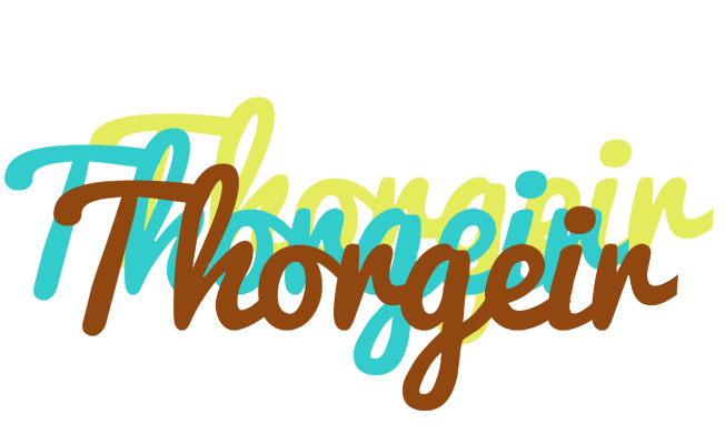 Thorgeir cupcake logo