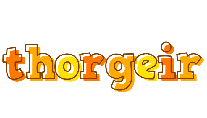 Thorgeir desert logo