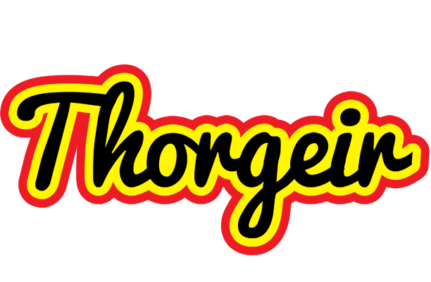 Thorgeir flaming logo