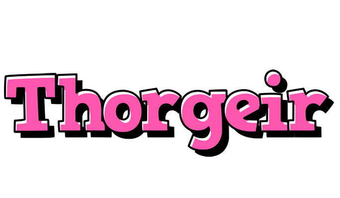 Thorgeir girlish logo