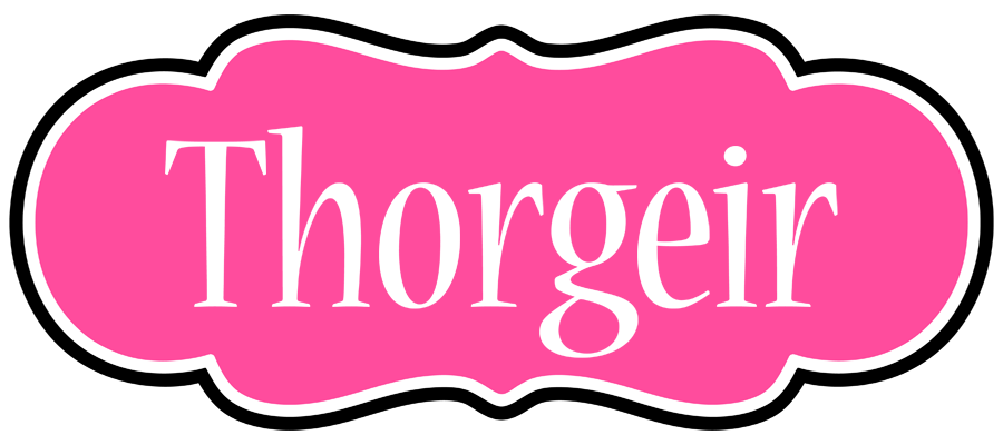 Thorgeir invitation logo