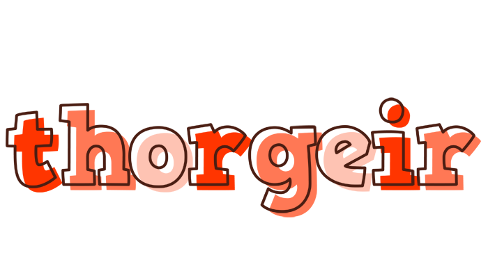 Thorgeir paint logo