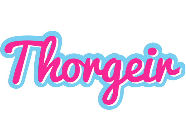 Thorgeir popstar logo