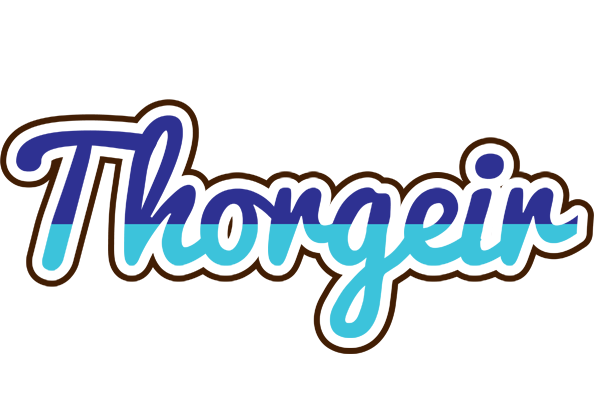 Thorgeir raining logo