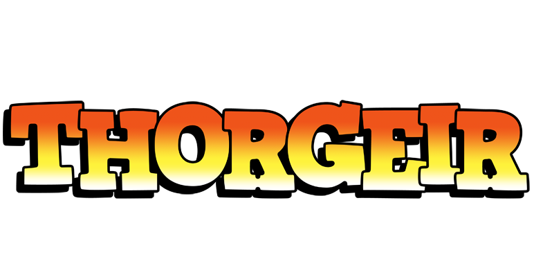 Thorgeir sunset logo