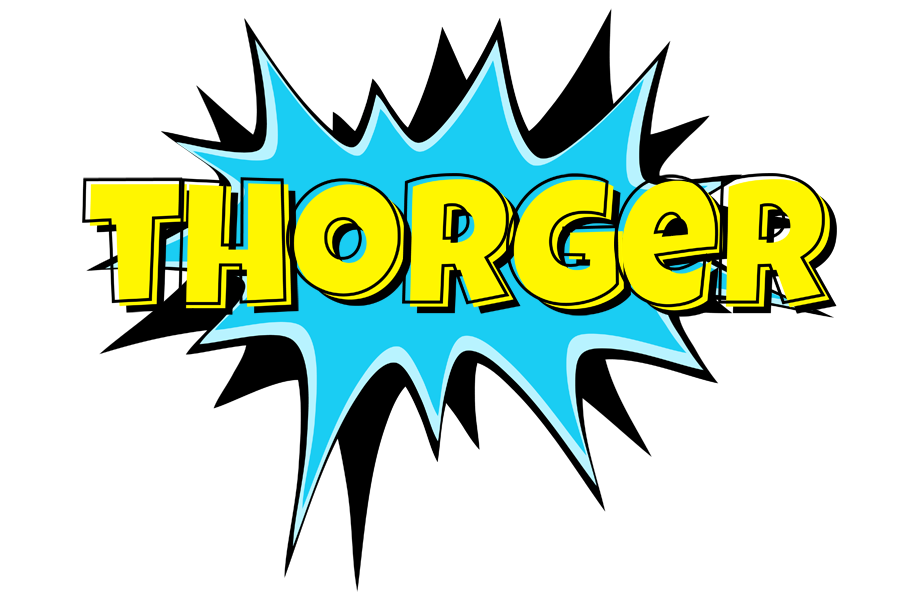 Thorger amazing logo