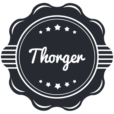 Thorger badge logo