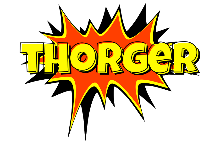 Thorger bazinga logo