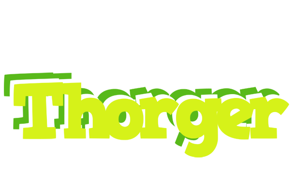 Thorger citrus logo