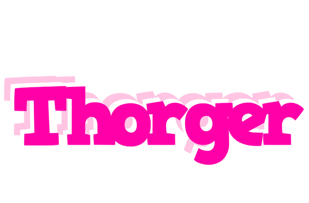 Thorger dancing logo