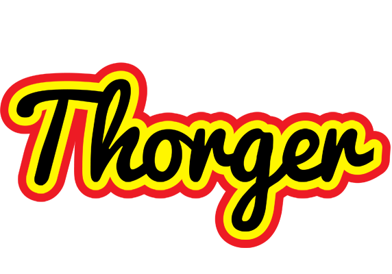 Thorger flaming logo