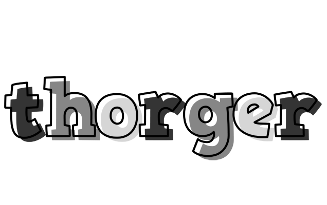 Thorger night logo