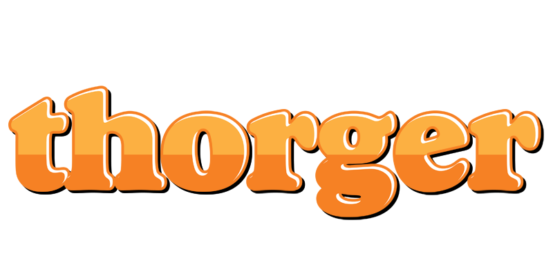 Thorger orange logo