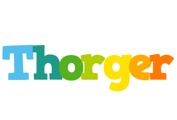Thorger rainbows logo