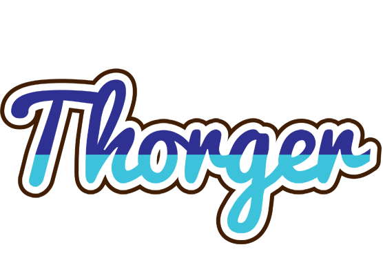 Thorger raining logo