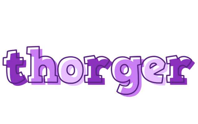 Thorger sensual logo