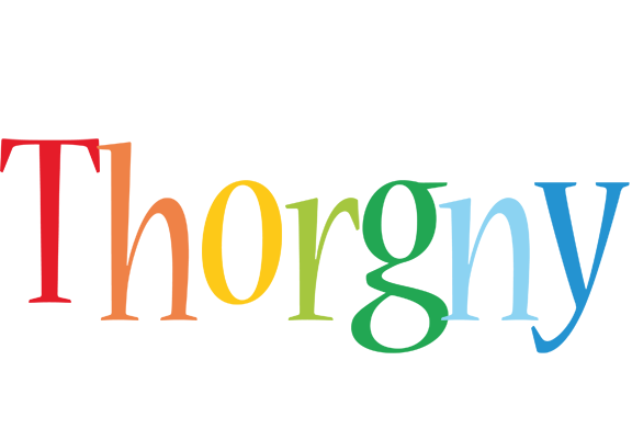 Thorgny birthday logo