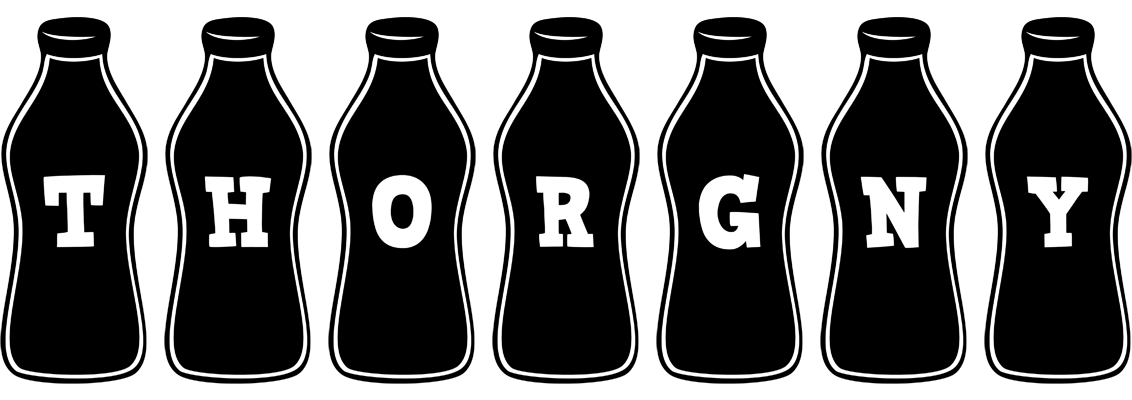Thorgny bottle logo