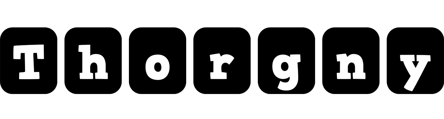 Thorgny box logo