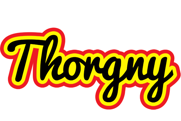 Thorgny flaming logo