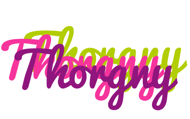 Thorgny flowers logo