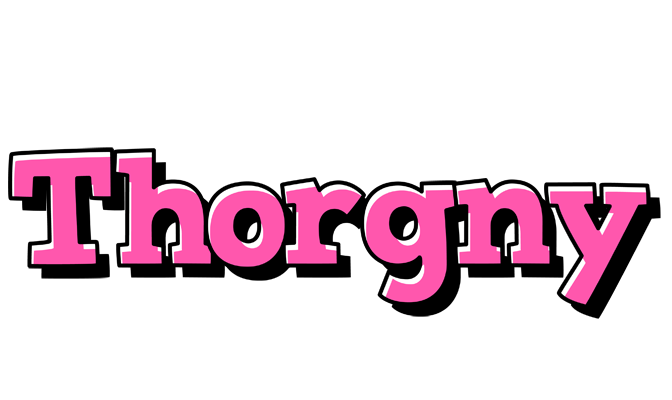 Thorgny girlish logo